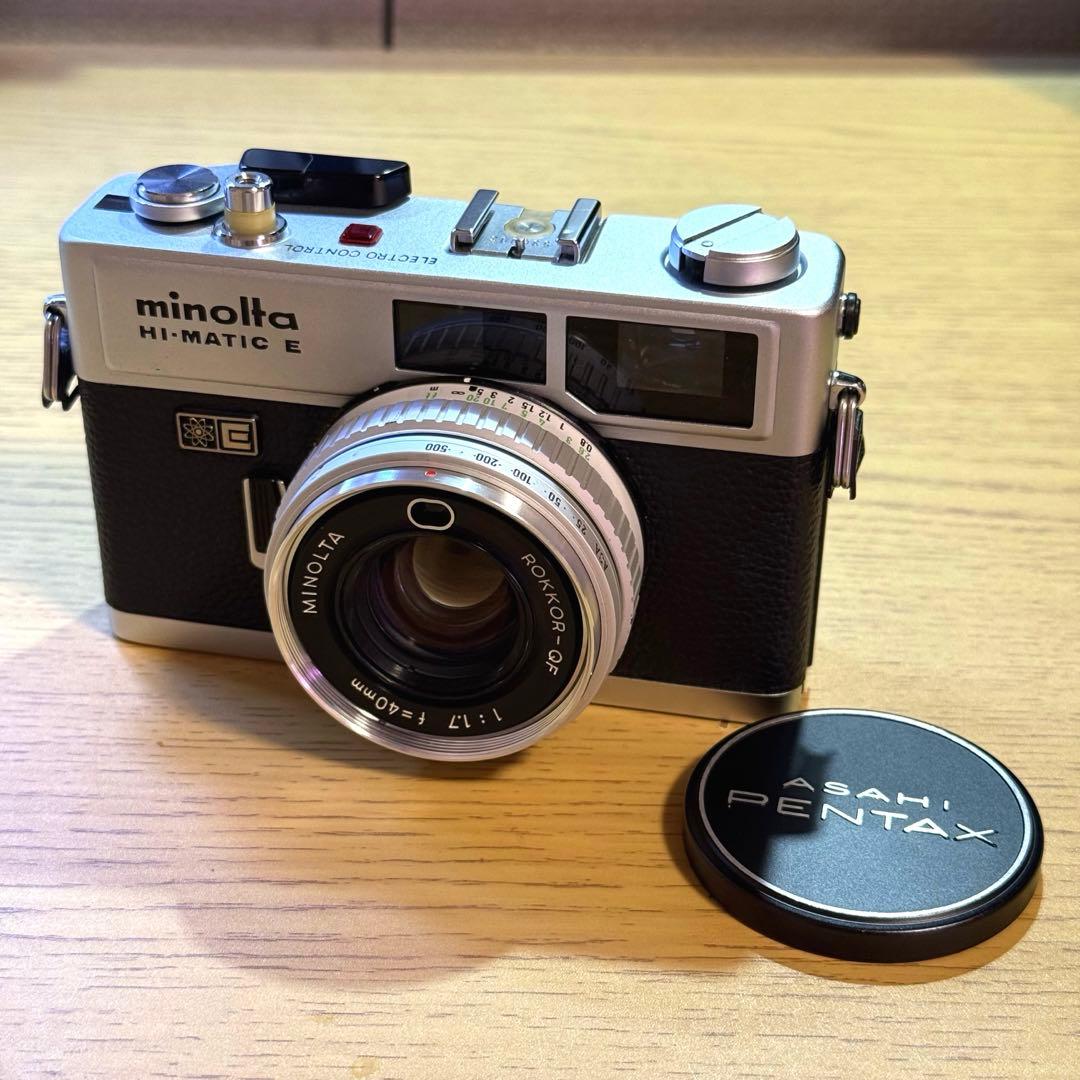 【OH済】MINOLTA HI-MATIC E フィルムカメラ