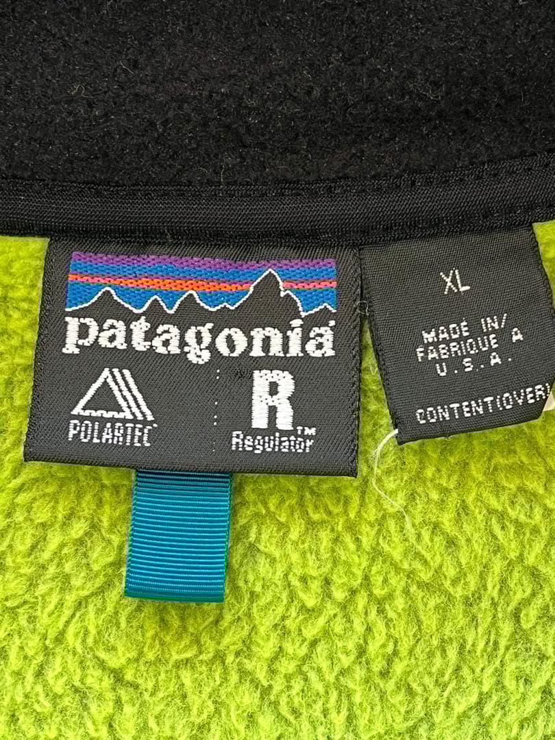 パタゴニア　USA製　R2 フリース　アシッド　XL