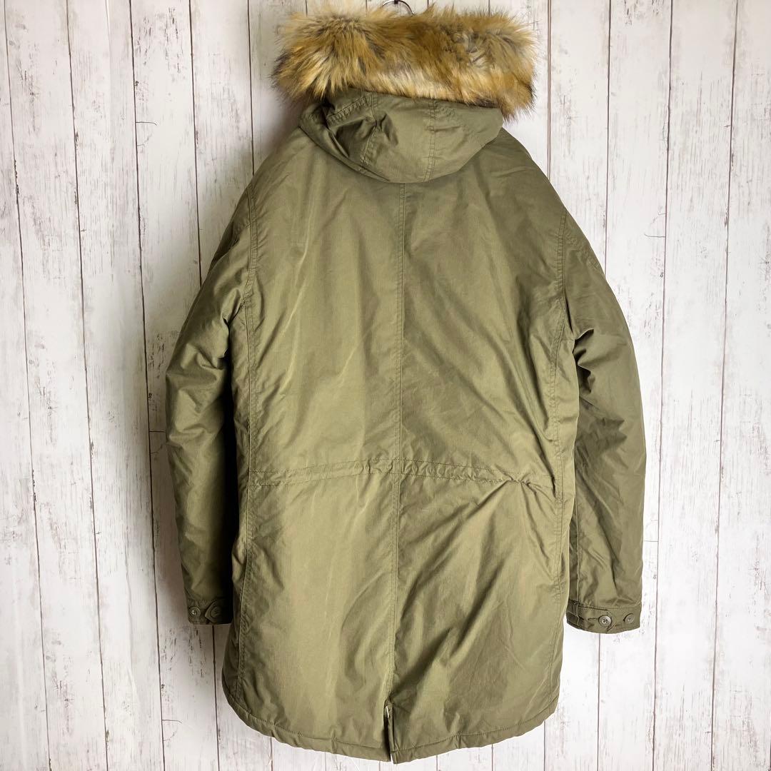 専用【極美品】AVIREX アビレックス　フード　ファー　モッズコートカーキ L