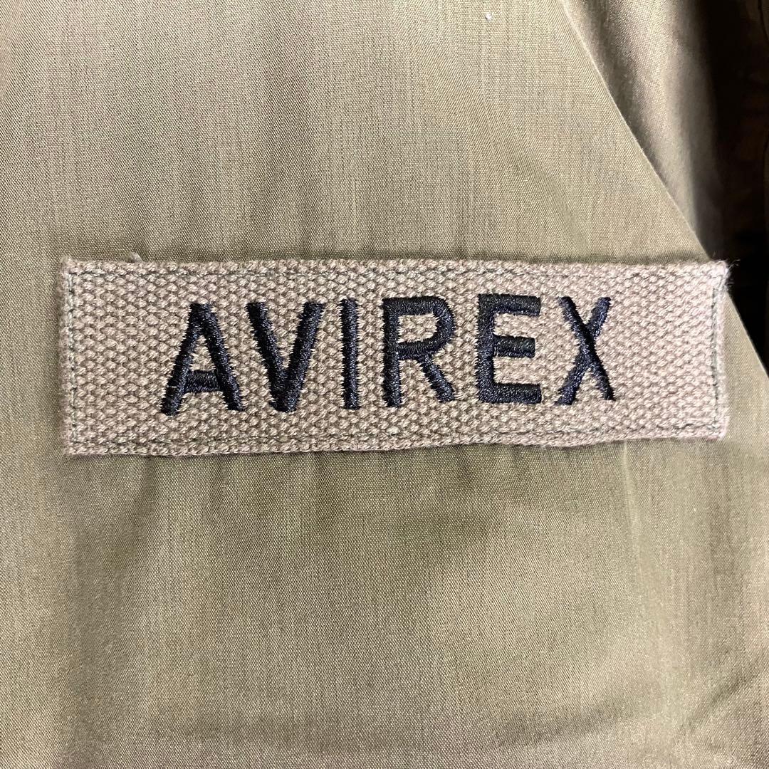 専用【極美品】AVIREX アビレックス　フード　ファー　モッズコートカーキ L