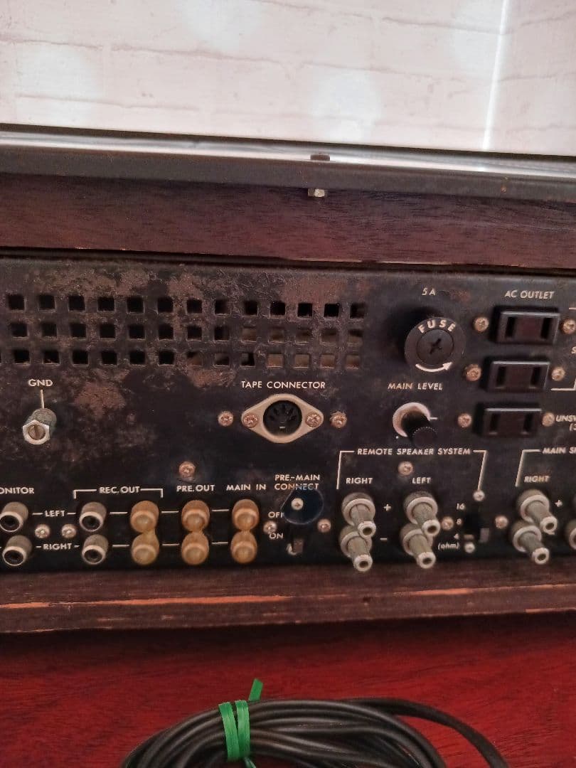 ラックスマン SQ38FD プリメインアンプ取扱説明書等付き