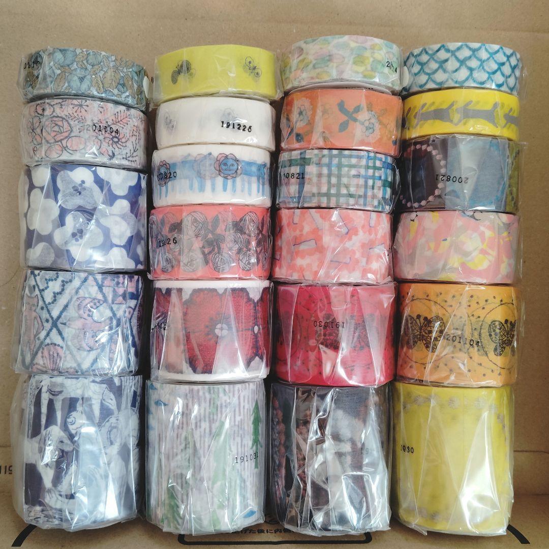 ミナペルホネン つづく展 マスキングテープ 23個