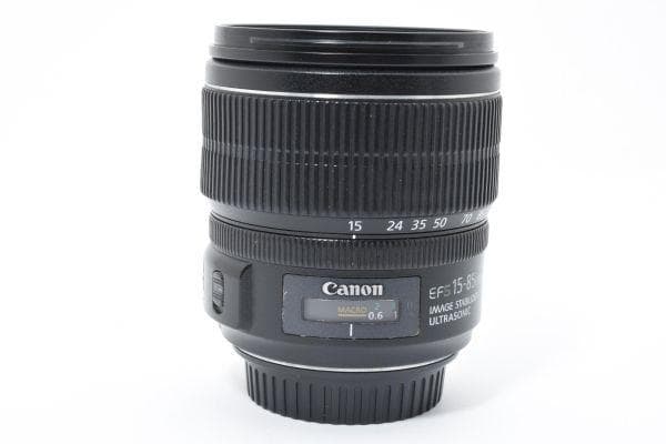 レンズ(ズーム) Canon EF-S 15-85mm F3.5-5.6 IS USM #513
