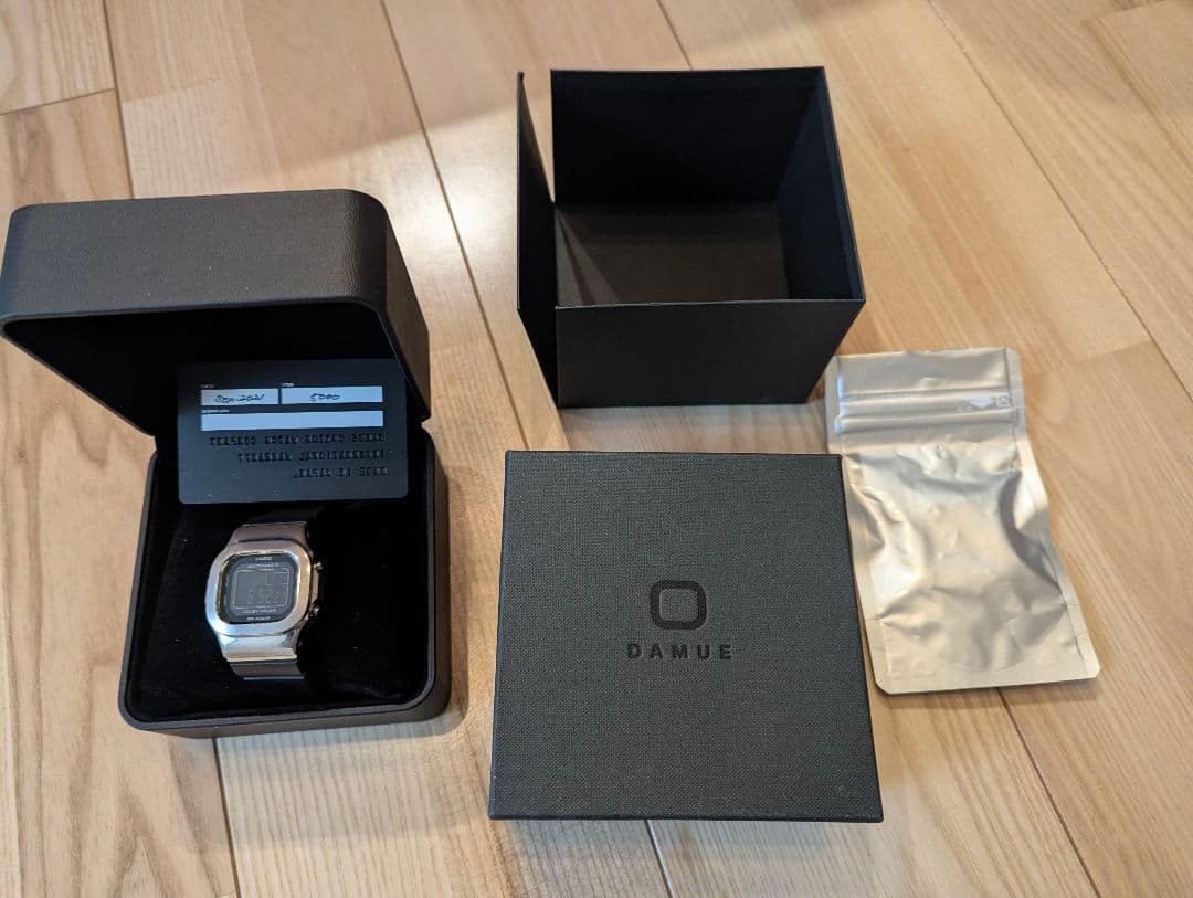 DAMUE ダミュー 5000 silver G-shock
