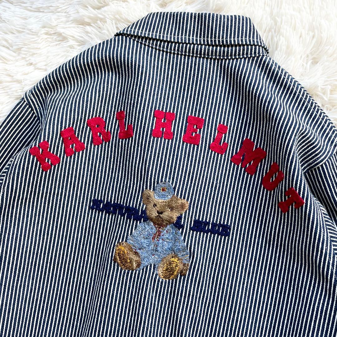 美品 PINK HOUSE Karl Helmut オールインワン くま刺繍