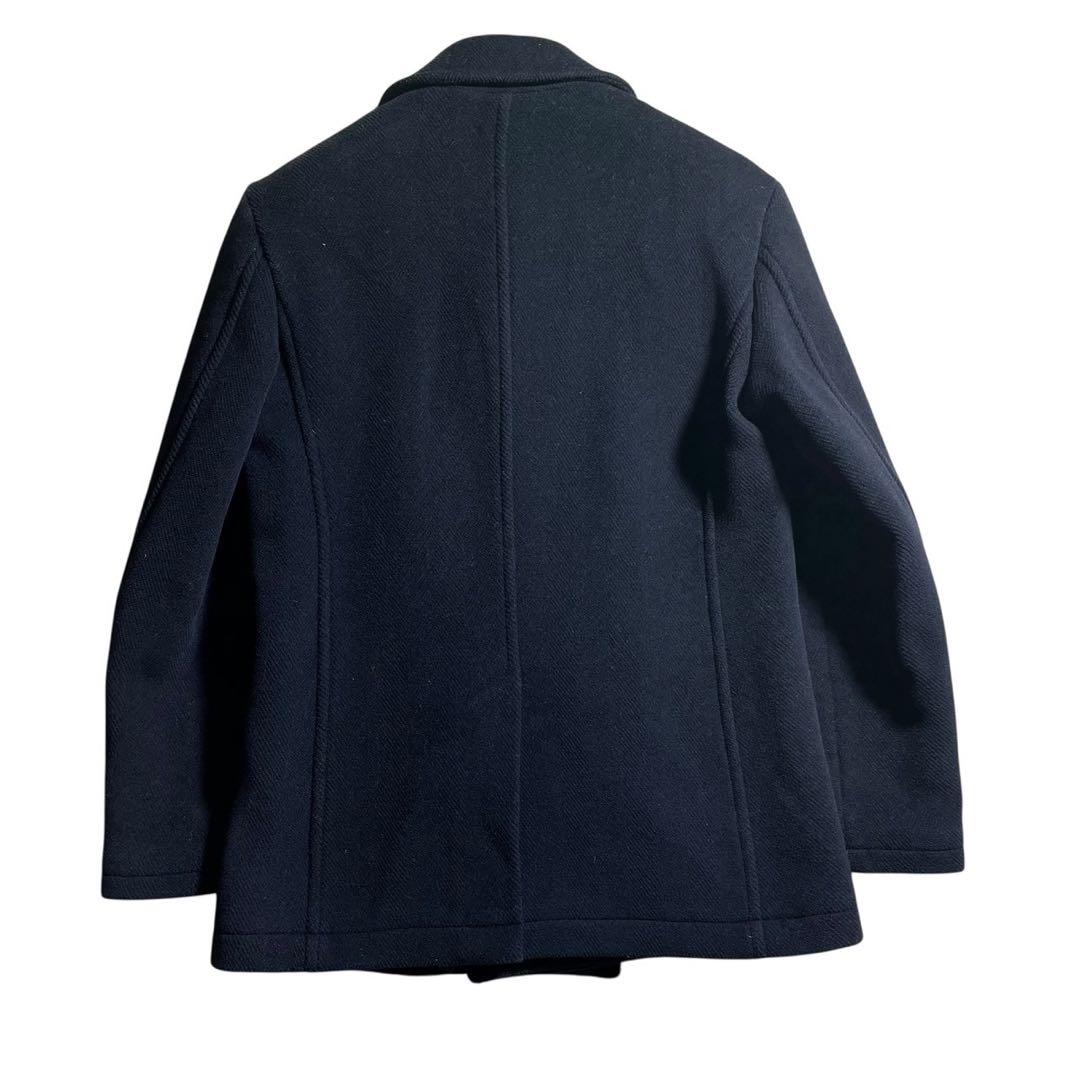 美品 超希少 ムーアブルック ヘリンボーン メンズ キルティング ピーコート