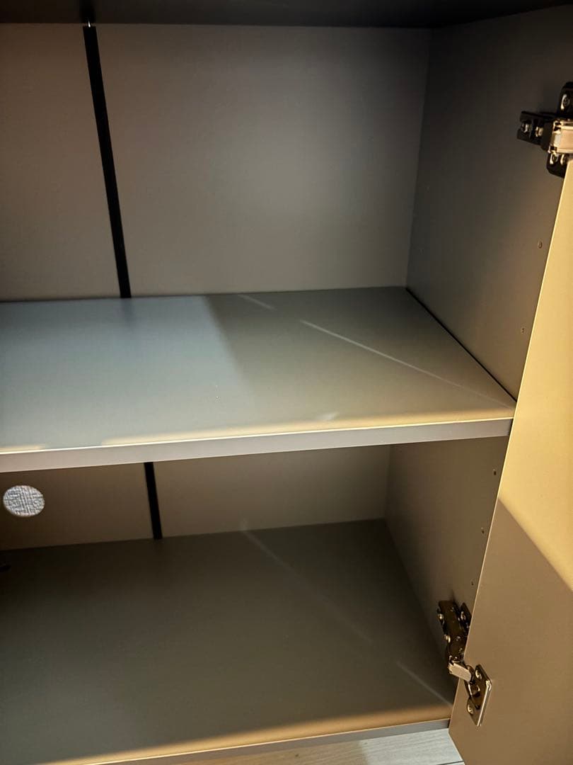 【幅100cm】Anq キャビネット　グレー