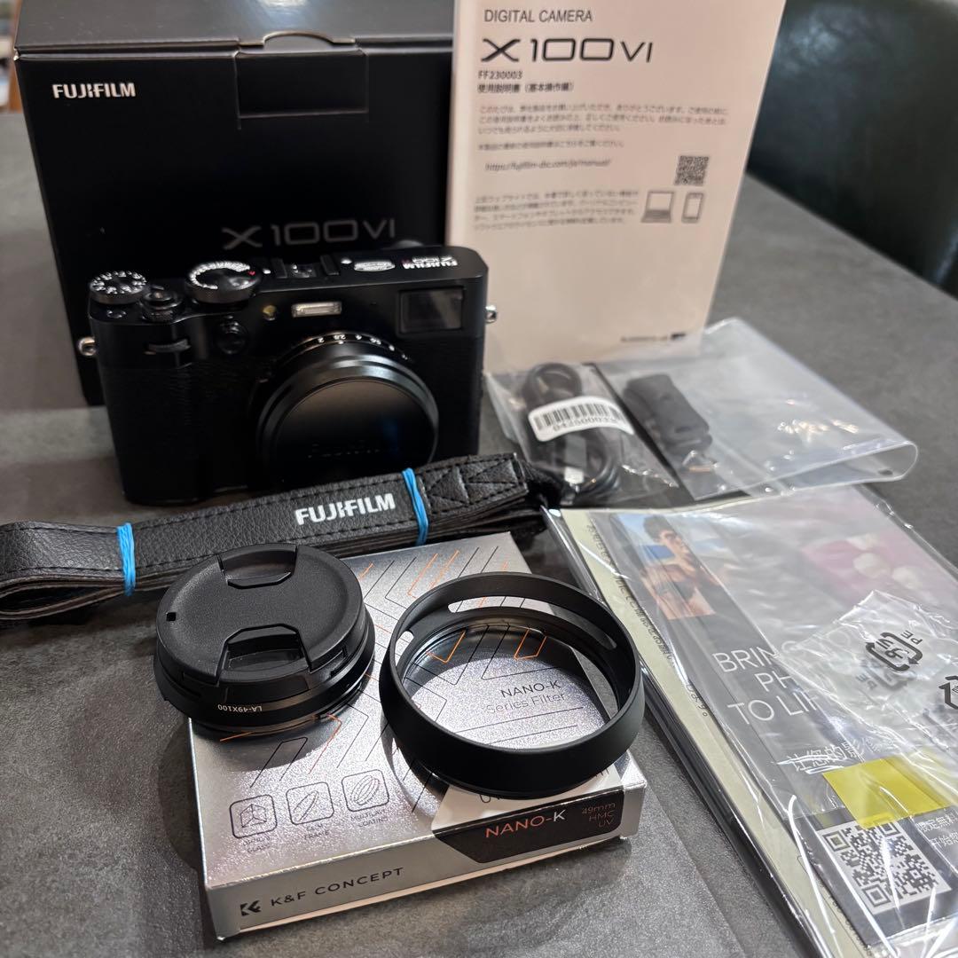 【超美品】FUJIFILM x100vi ブラック