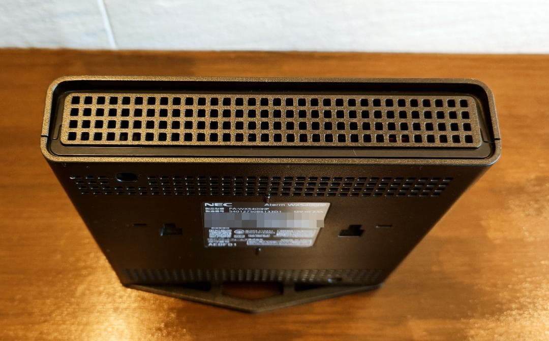 【NEC】 Aterm WX5400HP 無線LANルータ