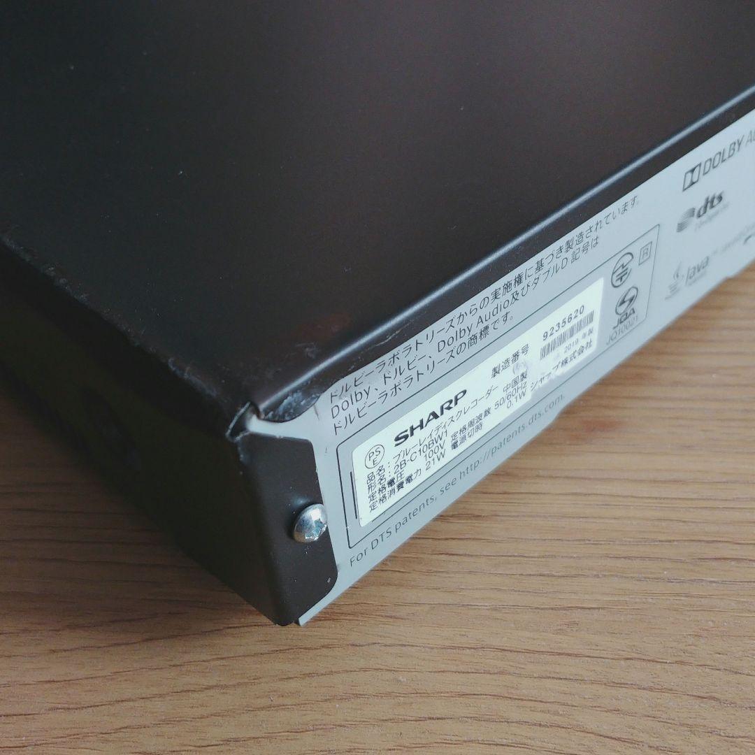 SHARP ブルーレイレコーダー 2B-C10BW1