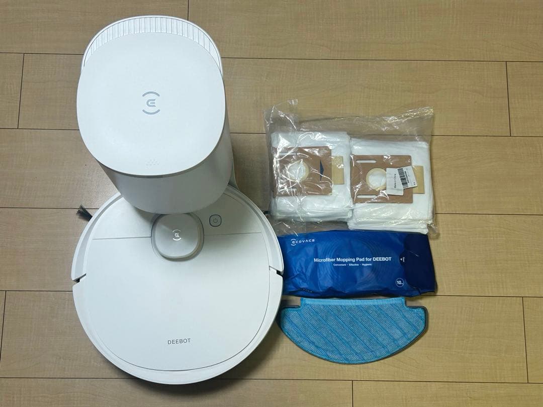 DEEBOT N8+ 自動掃除機 本体+紙パックセット