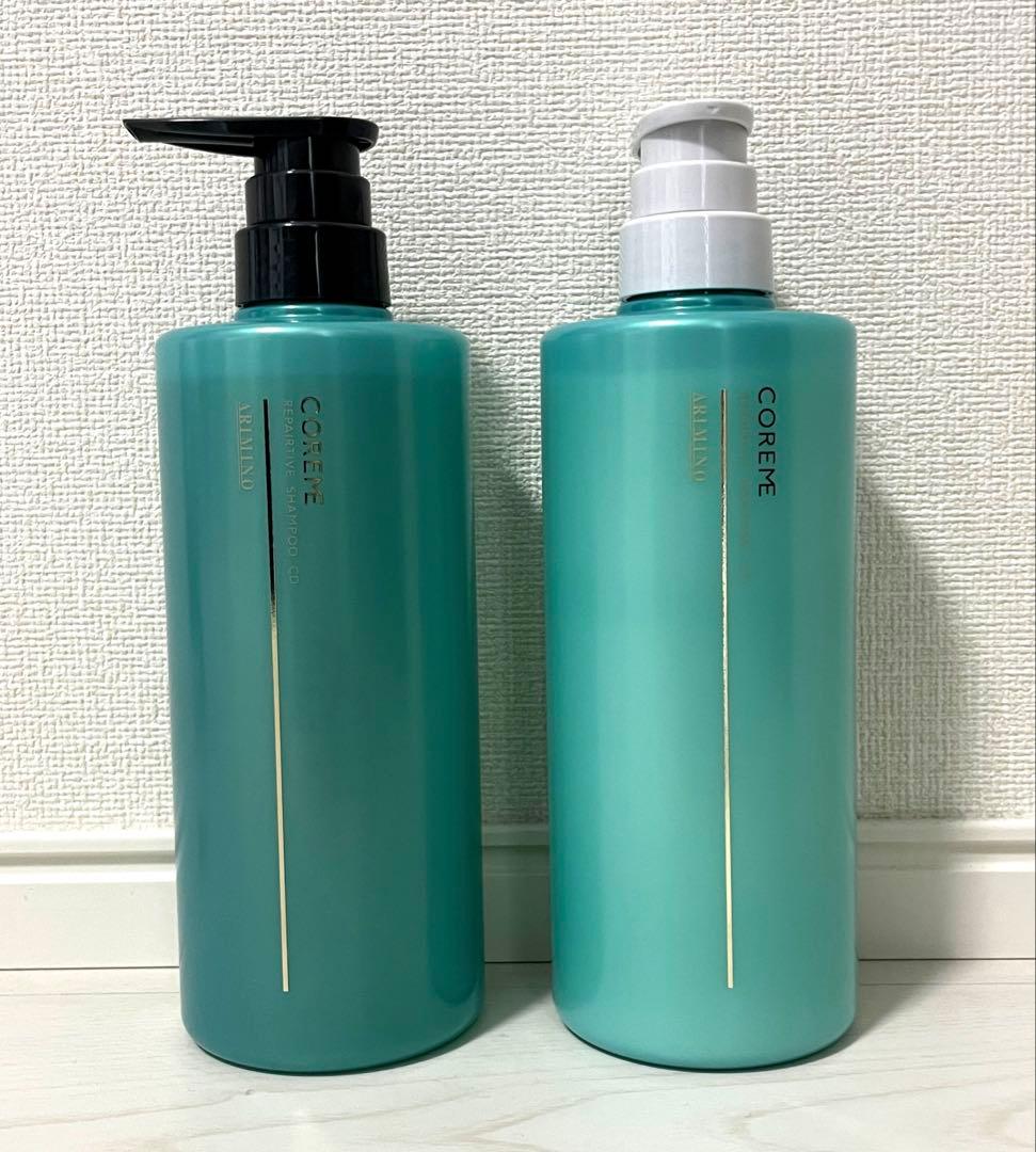 【髪質改善】コアミーリペアティブCDシャンプー&ヘアマスク590サイズ