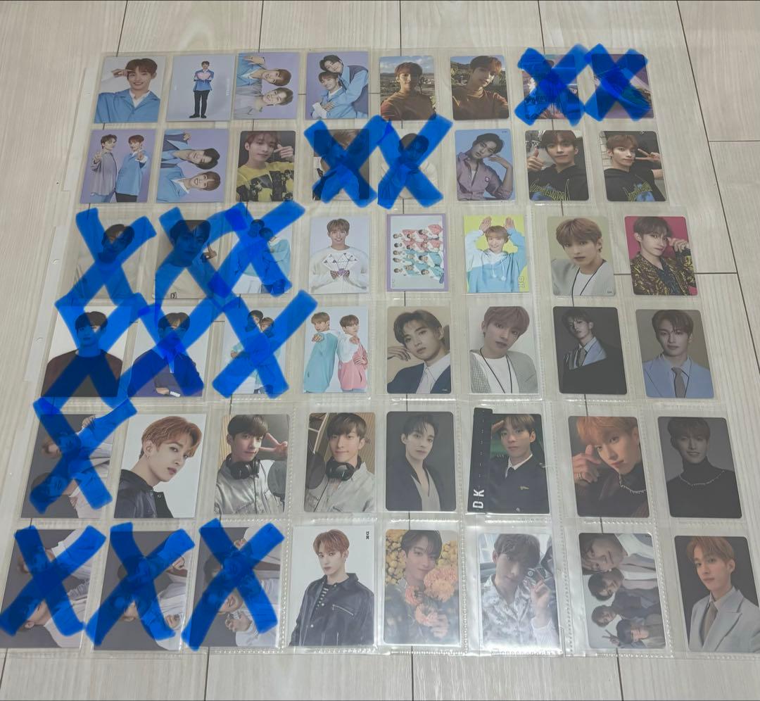 seventeen トレカ ポストカードなど　 まとめ売り バラ売り可