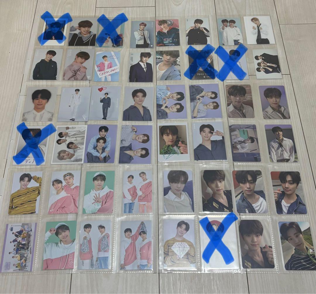 seventeen トレカ ポストカードなど　 まとめ売り バラ売り可