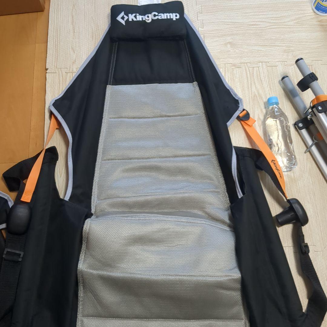 美品　KingCamp ゆらゆらハンモックチェア　フットレスト付き