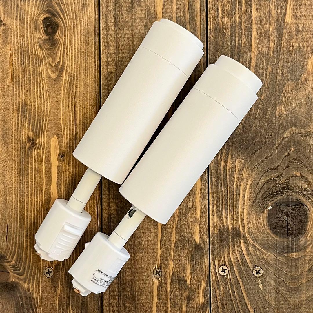 エジソンスマート ミニスポットライト ビーム角調節タイプ ホワイト2点セット