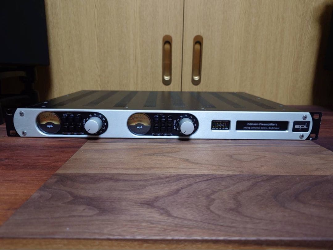SPL Model.1212 2chマイクプリアンプ