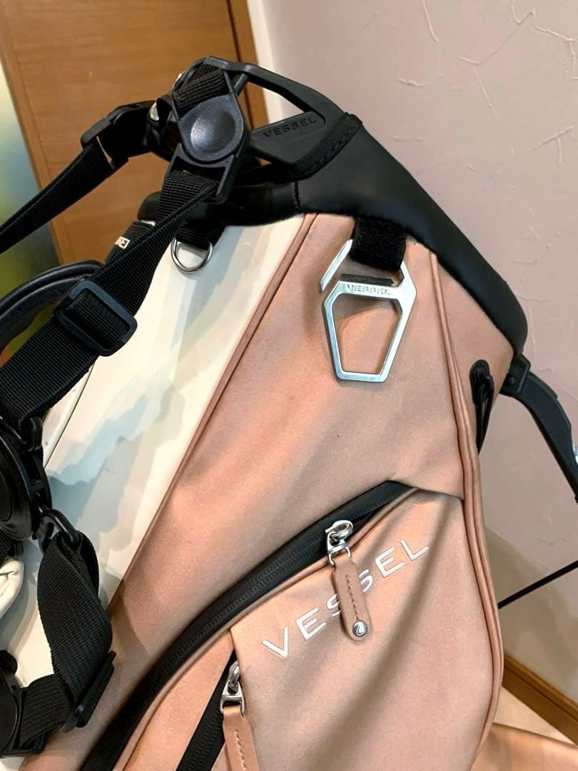 希少カラー　良品　ベゼル　キャディバッグ　VESSEL PLAYER 3.0
