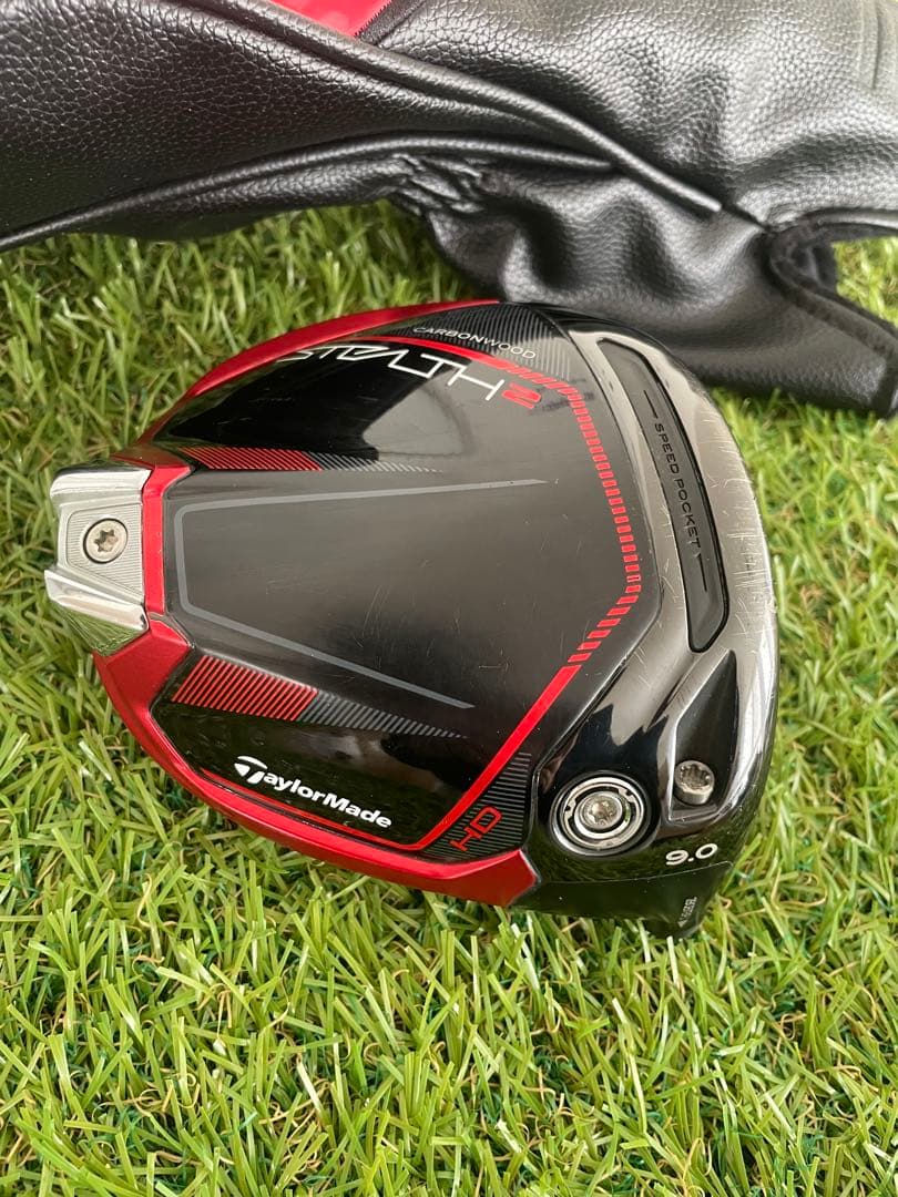 テーラーメイド ステルス2 ドライバー　ヘッド 9° ヘッドカバー付き
