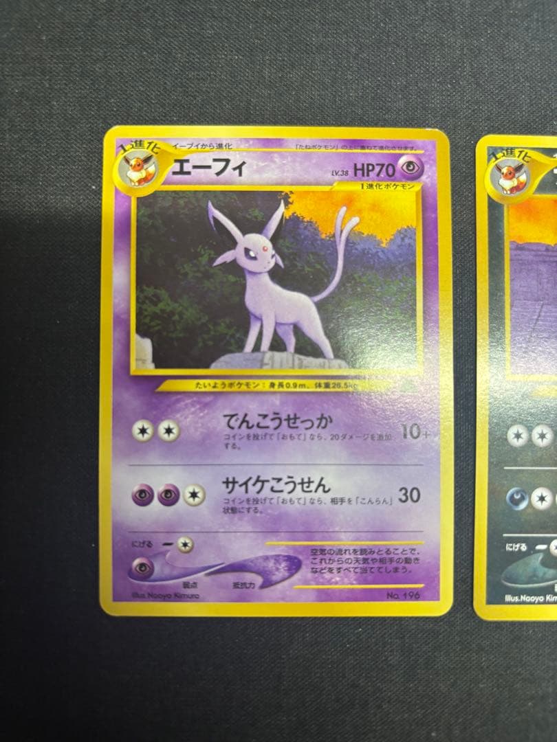 ポケモンカード エーフィ　ブラッキー　旧裏　プレミアムファイル2
