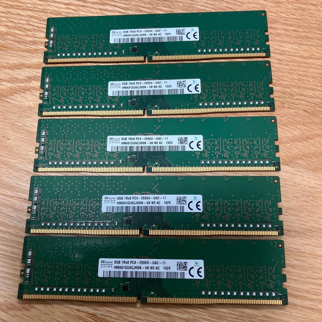 ★ someone★8GB×５枚 用PC4-2666V-UA2-11