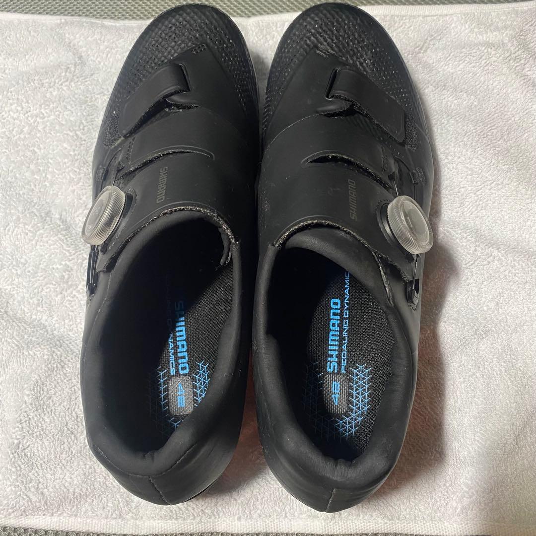 SHIMANO XC5 シューズ 42 ブラック