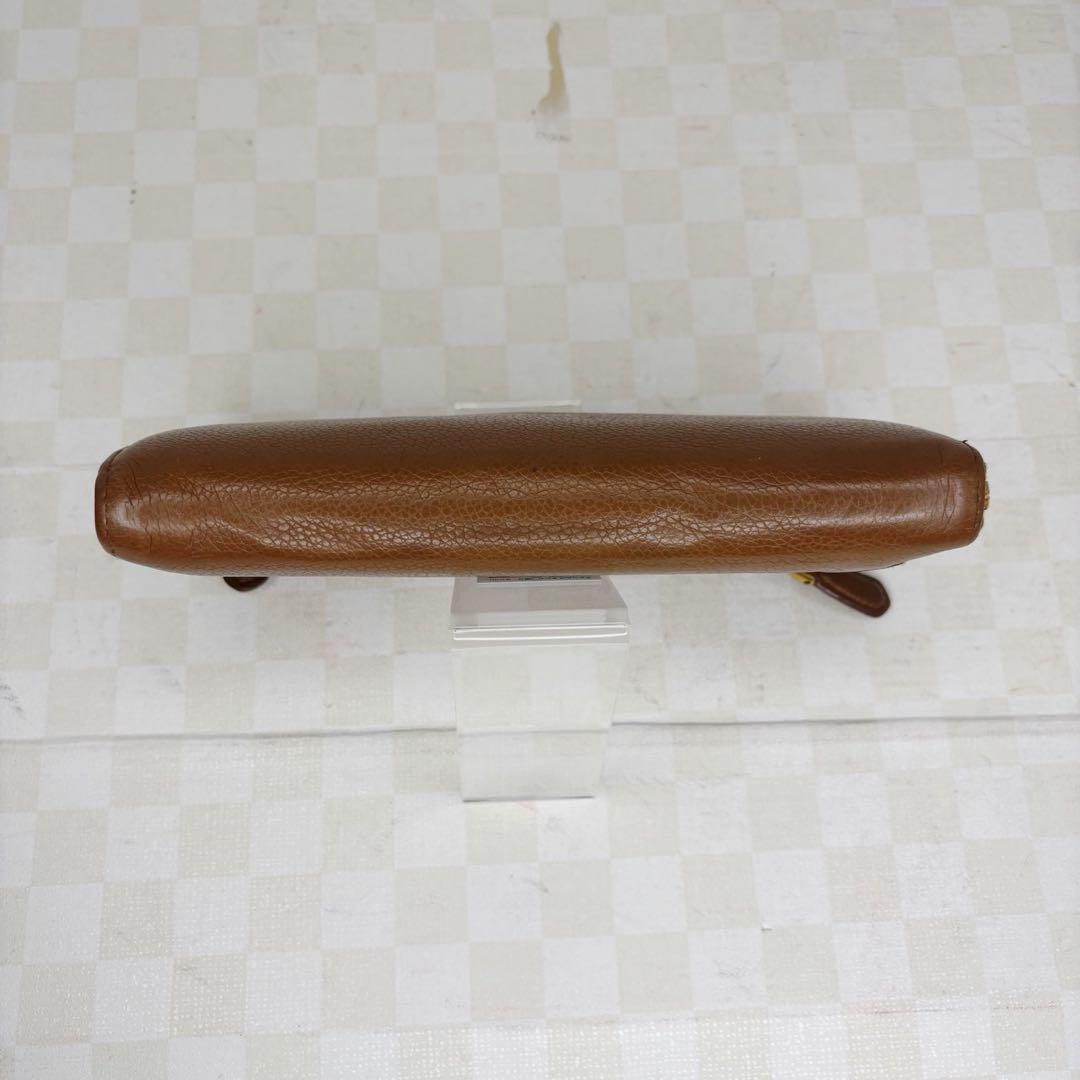 極美品　PRADA プラダ　長財布　L字ファスナー　M55