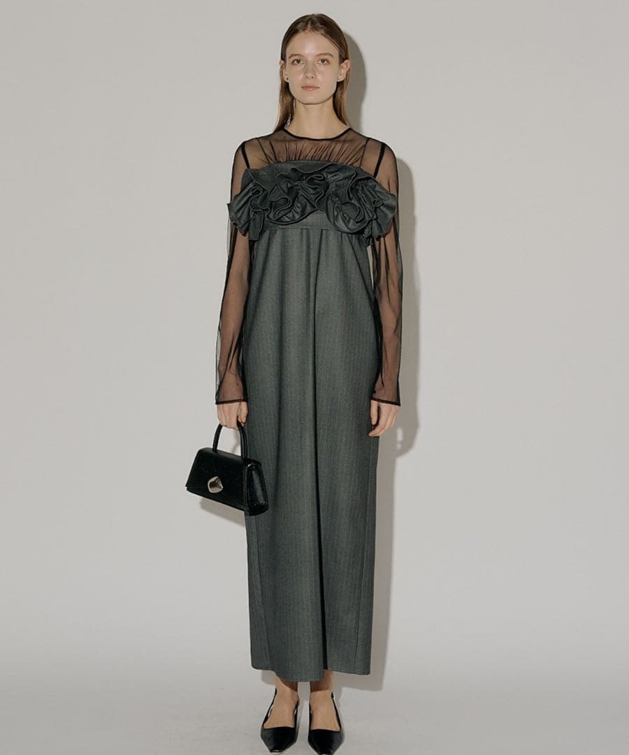 スーツ・フォーマル・ドレス RyoLE'RURE Wavy frill bustier