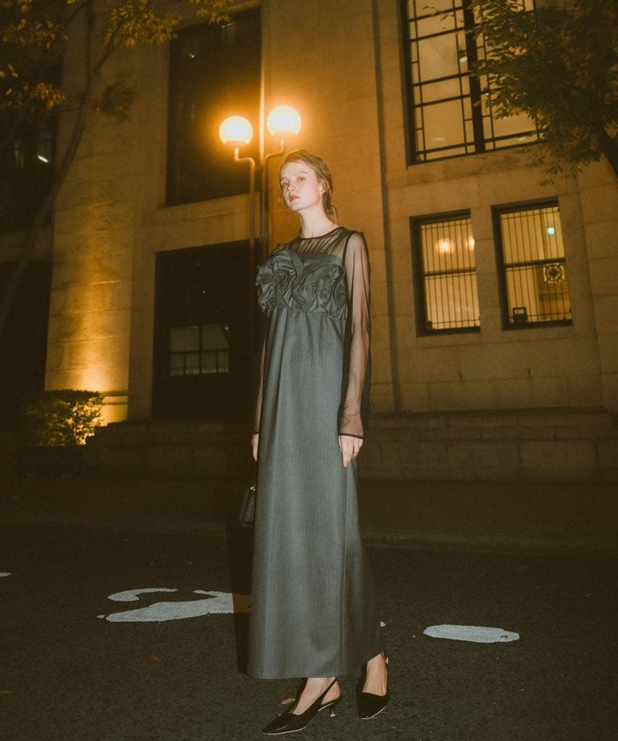 スーツ・フォーマル・ドレス RyoLE'RURE Wavy frill bustier