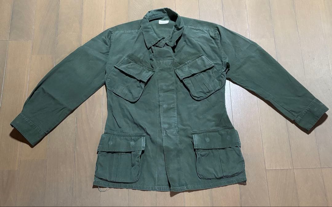 70s M-SHORT ジャングルファティーグ ジャケット 美品 実物 M-S