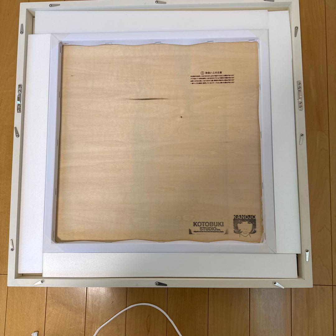 タ*ん様 江口寿史　ストップひばりくん　キャンパスアート40㎝角銀杏BOYS 額