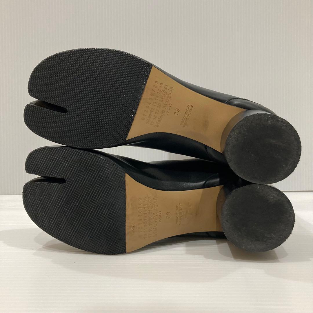 マルジェラ 足袋ブーツ 39 ヒール6cm 【数回使用 極美品】