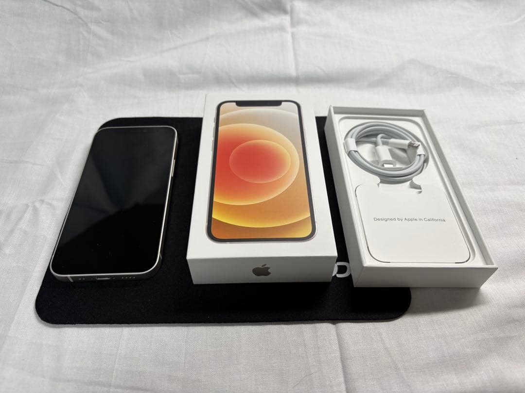 【バッテリー100%】 iPhone12 mini ホワイト 【SIMフリー】