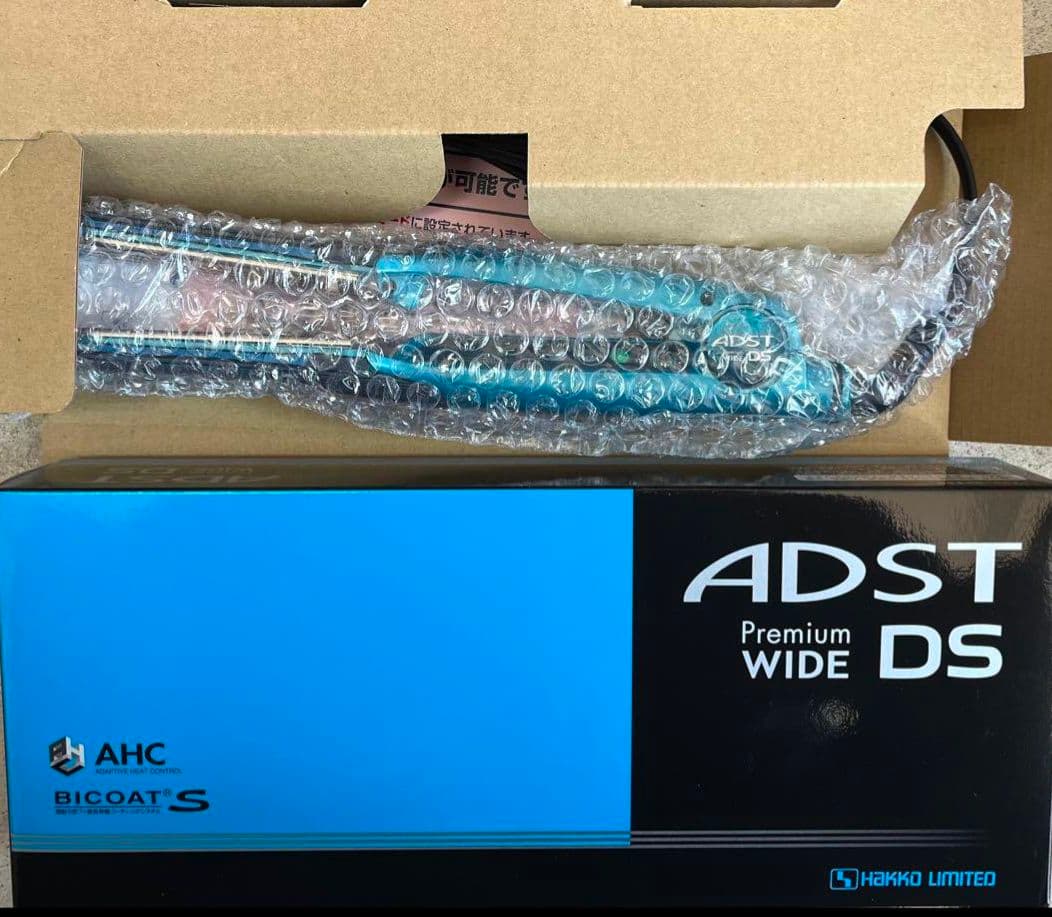 保証書付！　ADST Premium WIDE DS ストレートヘアアイロン