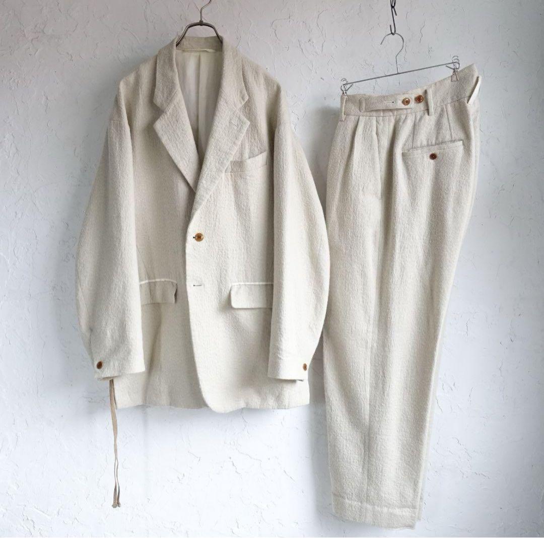 ANEI 22AW LEO JKT W/C コットンウールセットアップ