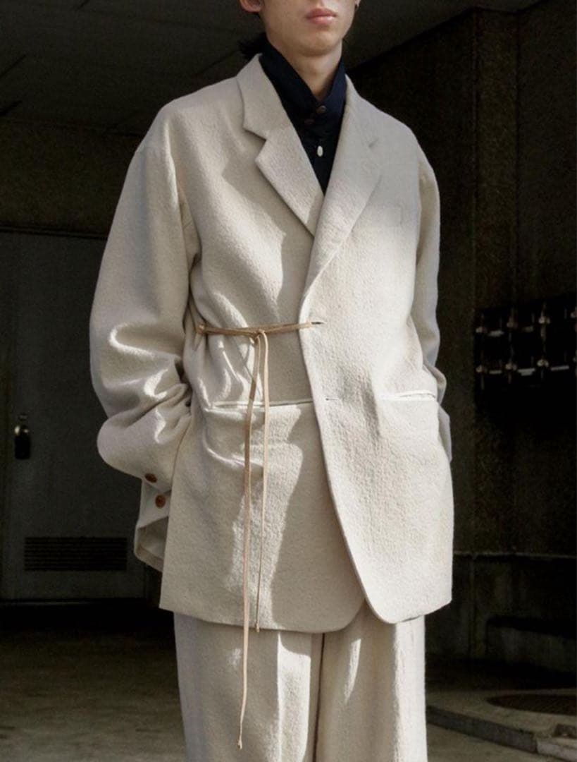 ANEI 22AW LEO JKT W/C コットンウールセットアップ