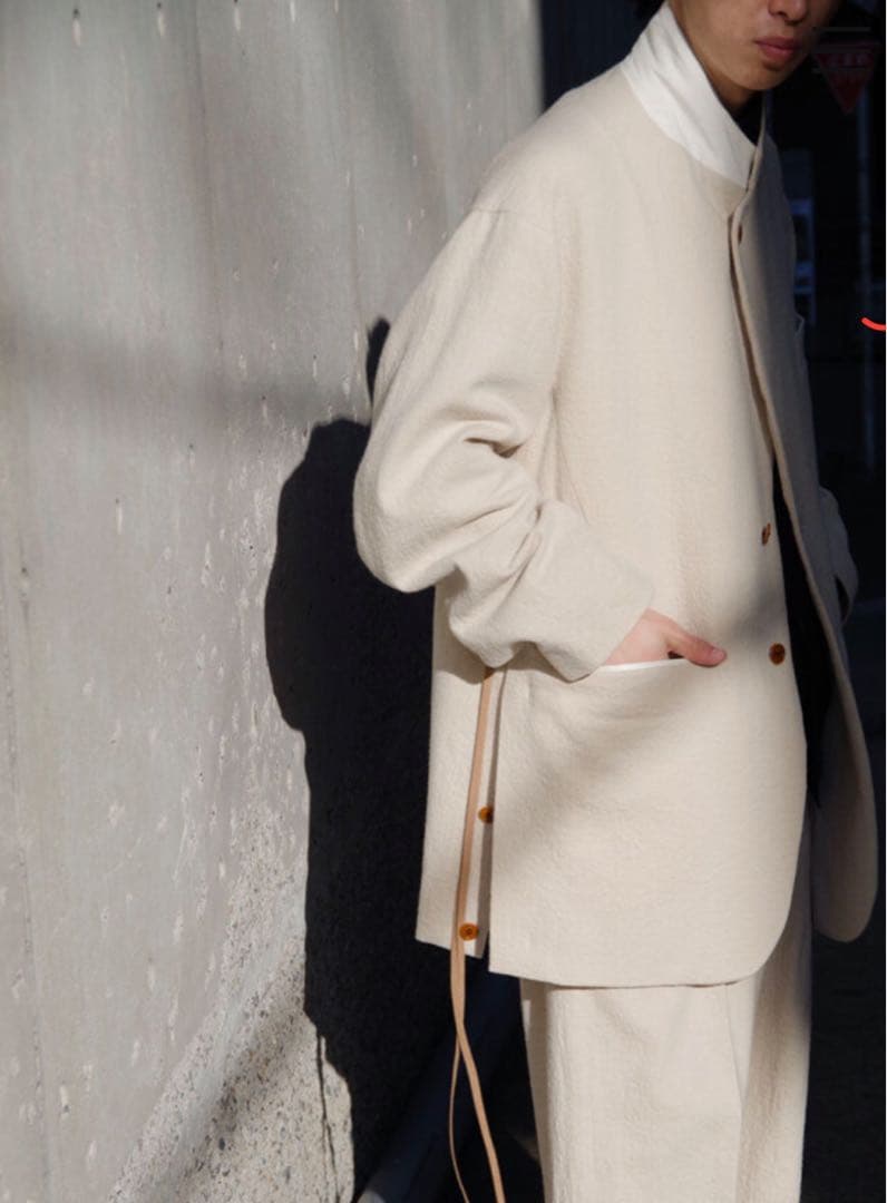 ANEI 22AW LEO JKT W/C コットンウールセットアップ