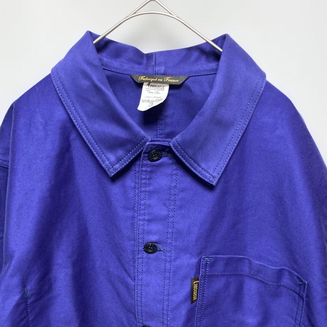 LE LABOUREUR ラブルール　ブルーモールスキン　フレンチ　ヴィンテージ