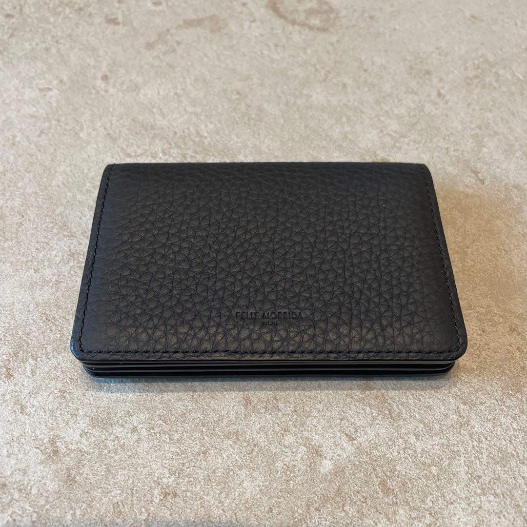 Pelle Morbida 名刺入れ　ブラック