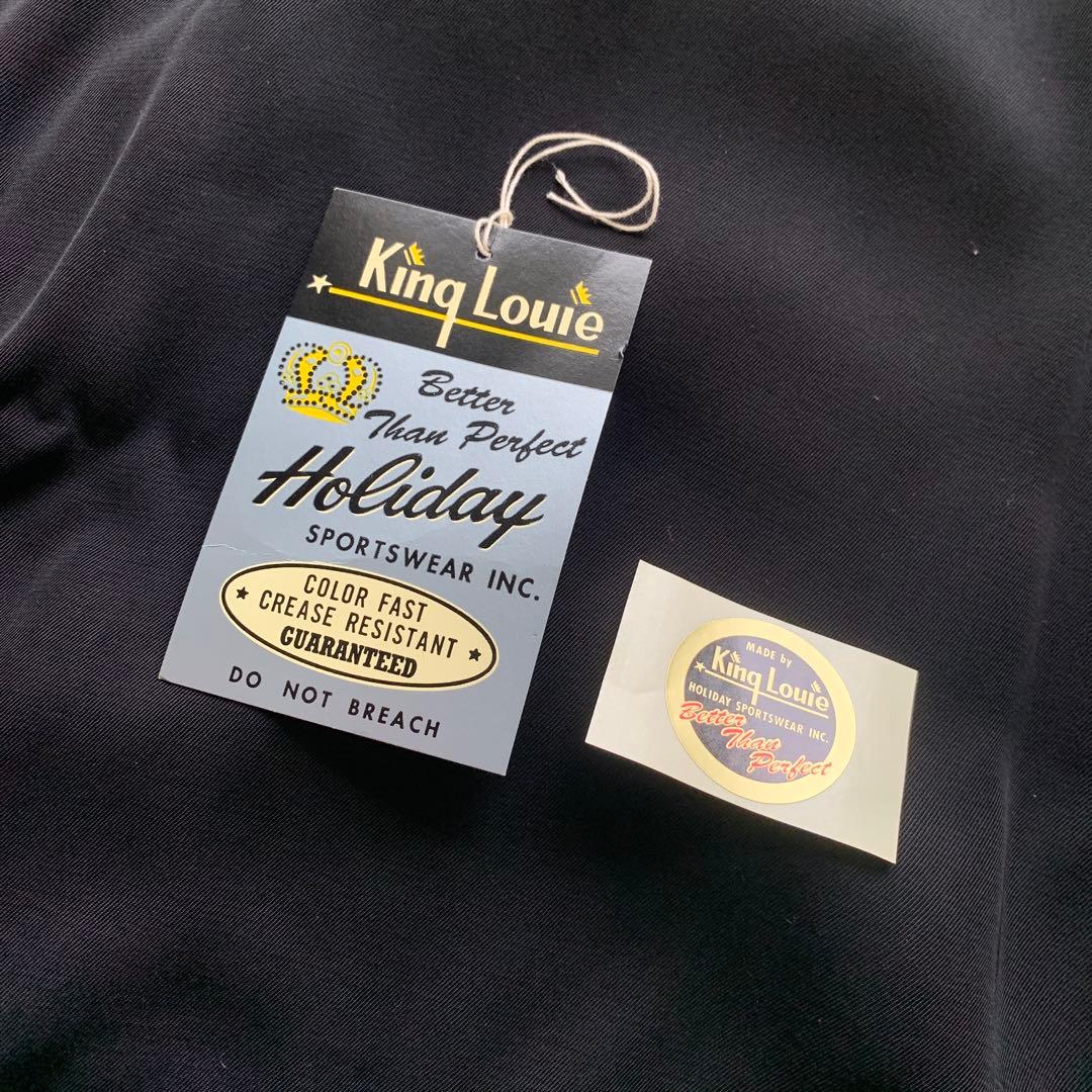 【箱つき・未使用】King Louie ボウリングシャツ S