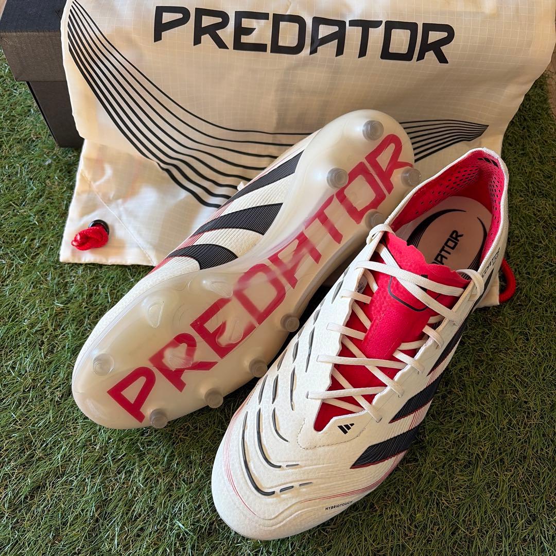 【美品】adidas Predator elite ag 26 ファーストカラー