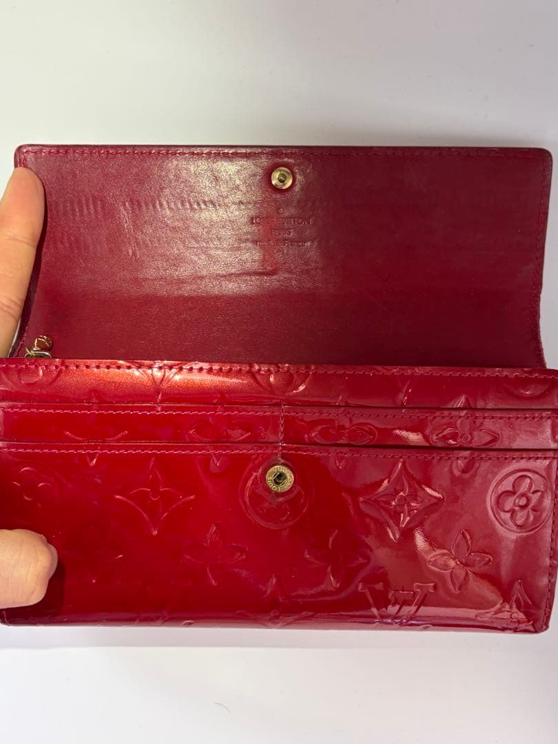 LOUIS VUITTON モノグラム　ヴェルニ　長財布