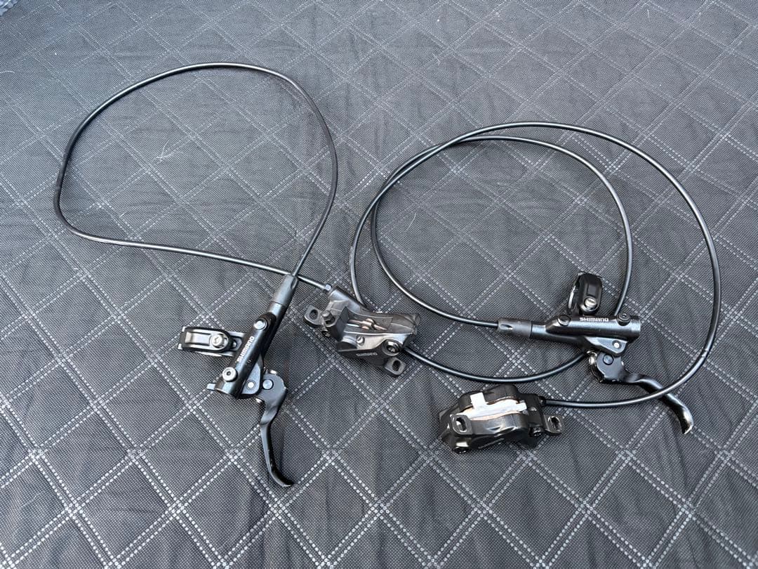 シマノDEORE ディスクブレーキ(対向4ピストン)ブレーキレバーセット