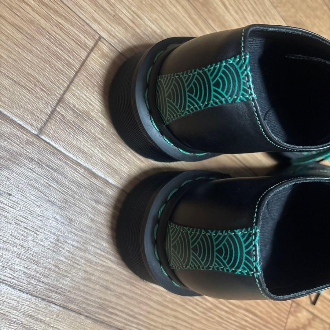 ドクターマーチン　グリーンステッチ　R26577001 1461 CNY