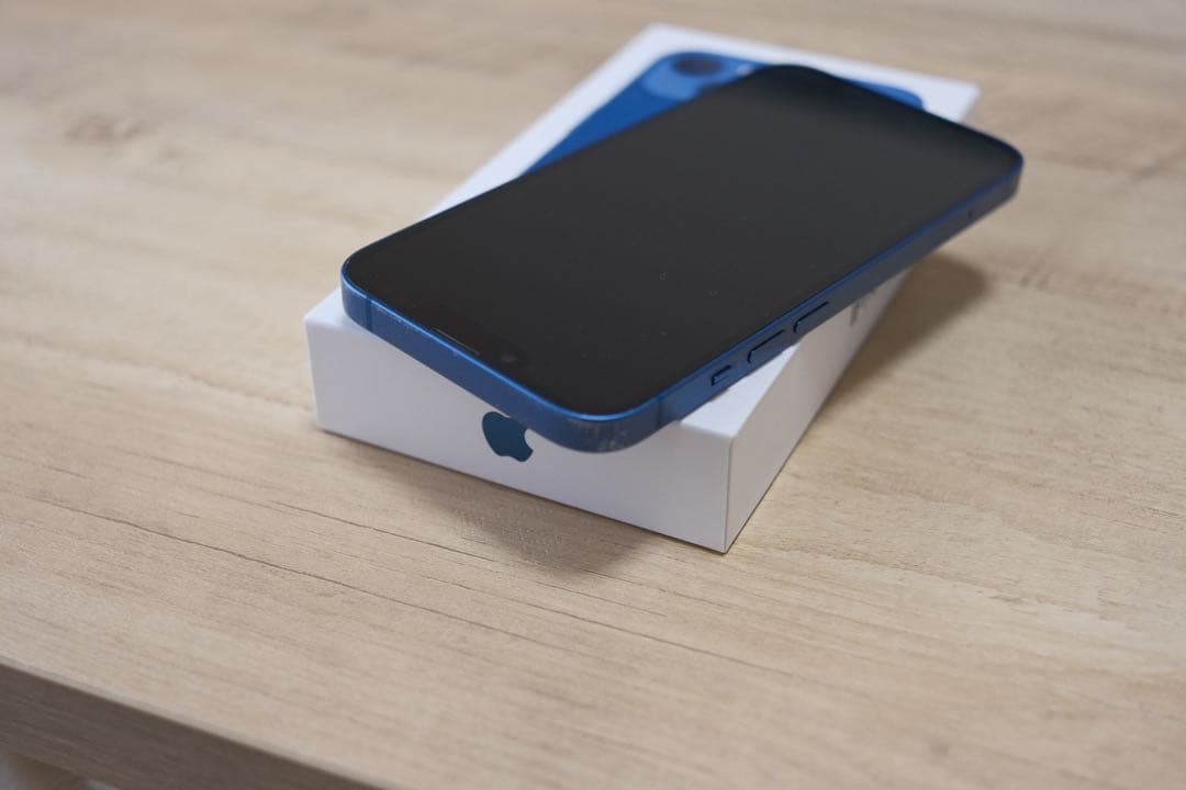 iPhone13 128GB ブルー バッテリー最大容量76%