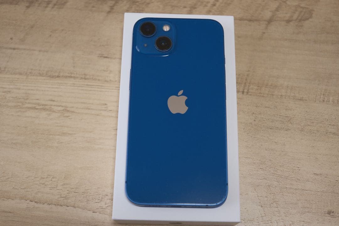 iPhone13 128GB ブルー バッテリー最大容量76%