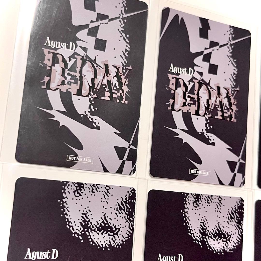 BTS SUGA AgustD D-DAY 日本 ラキドロ トレカ フルコンプ