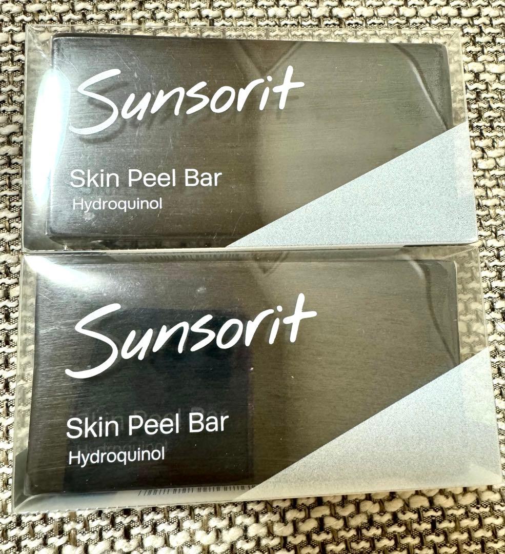 サンソリット　スキンピールバー　ハイドロキノール（黒）2個