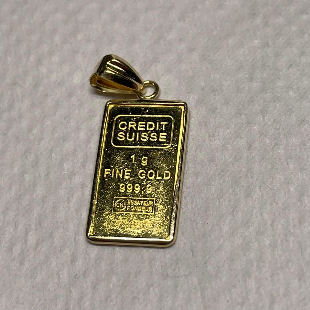 金貨 自由の女神 角型 純金 1.2g ペンダントトップ ゴールド　GOLD