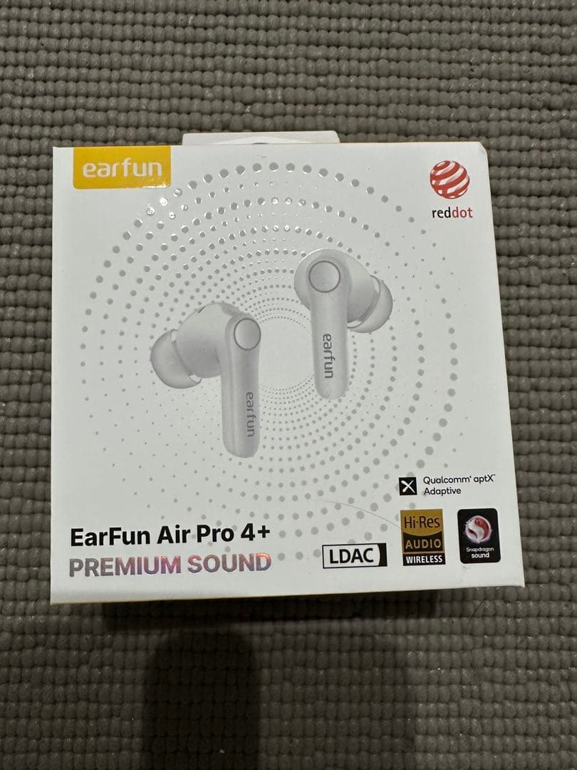 EarFun Air Pro 4+ ワイヤレスイヤホン ホワイト